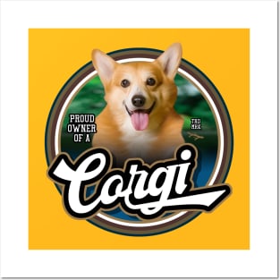 Corgi proud owner Posters and Art